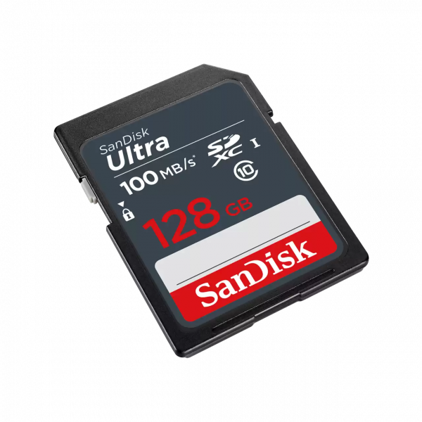 SanDisk SDXC Memory Card Ultra, 128Gb, Class 10 SDSDUNR-128G-GN3IN