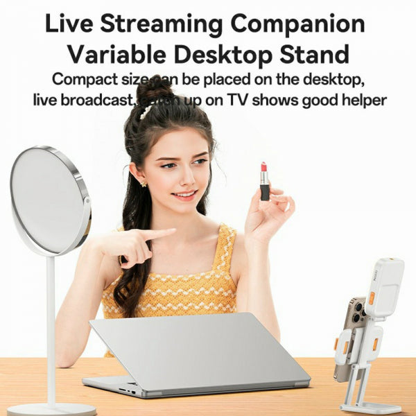 Yesido Stand Phone Selfie Light DH10, 4.7inch - 7inch, White
