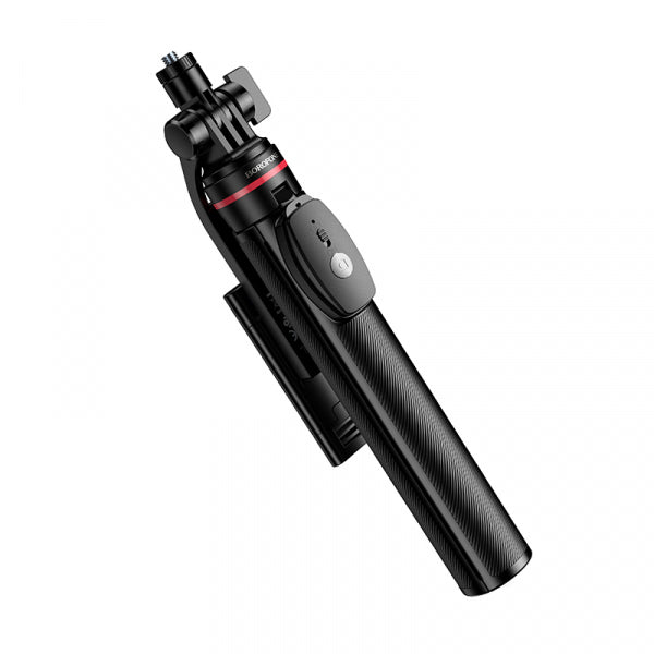 Borofone Bluetooth Selfie Stick BY15 Throne, 4.5inch - 7inch, Black