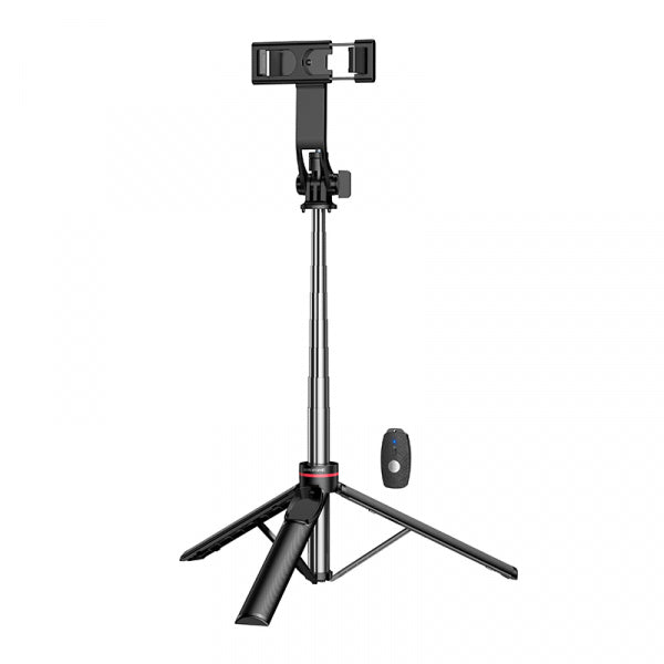 Borofone Bluetooth Selfie Stick BY15 Throne, 4.5inch - 7inch, Black