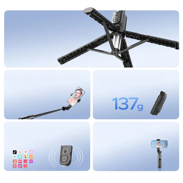 Orico Bluetooth Selfie Stick SPV100, Universal, Black