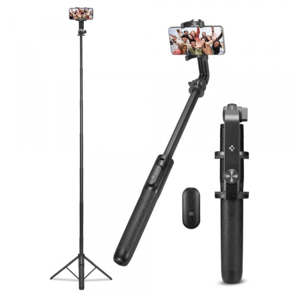 Spigen Bluetooth Selfie Stick S560W, Universal, Black AMP05813