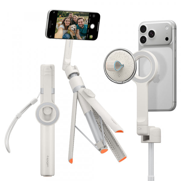 Spigen Bluetooth Selfie Stick S582W, Universal, Beige AMP11373