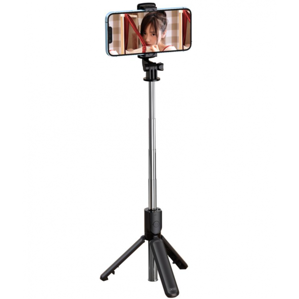 XO Design Bluetooth Selfie Stick SS09, Universal, Black
