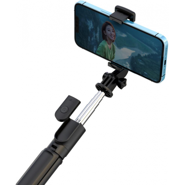 XO Design Bluetooth Selfie Stick SS09, Universal, Black