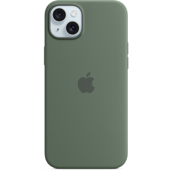 Apple Silicone Case with MagSafe for Apple iPhone 15 Plus, Cypress MT183ZM/A