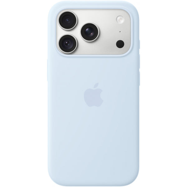 Apple Silicone Case with MagSafe for Apple iPhone 18 Pro, Crisp Blue MK8W4ZM/A