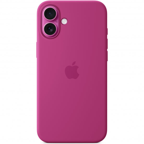 Apple Silicone Case with MagSafe for Apple iPhone 16 Plus, Fuchsia MYYE3ZM/A