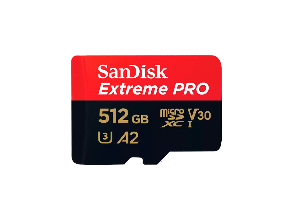 ∆SanDisk Extreme Pro MicroSD 512GB V30 UHS-I