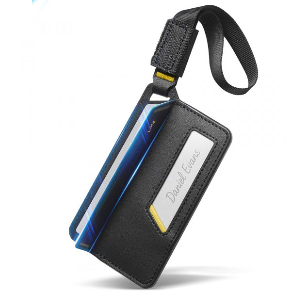 Spigen Universal Luggage Tag LF510, Black AHP09776
