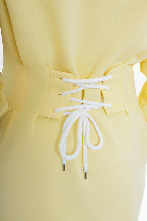 Robe en molleton à capuche et poches