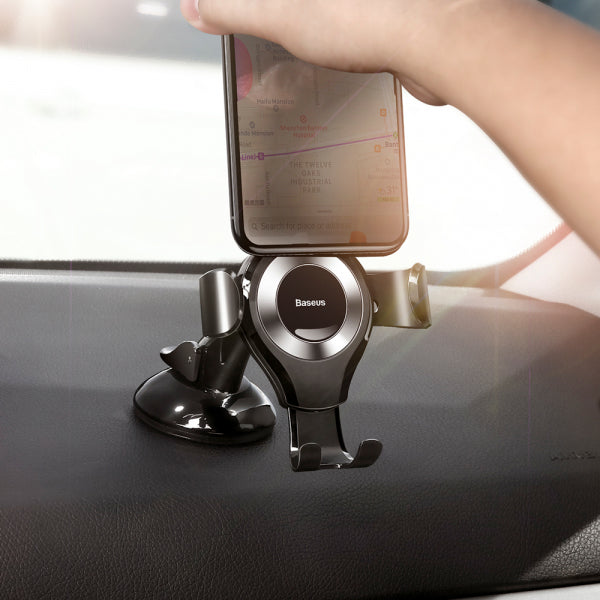 Baseus Car Holder Osculum Gravity, Universal, Silver SUYL-XP0S