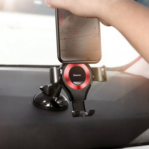 Baseus Car Holder Osculum Gravity, Universal, Red SUYL-XP09