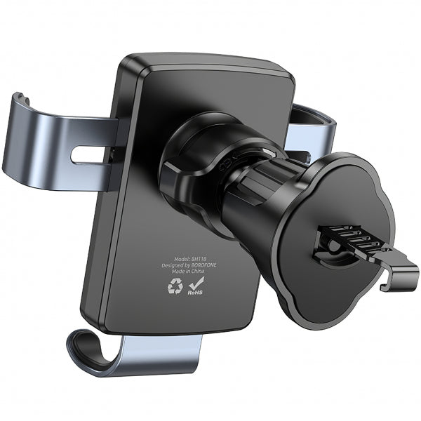 Borofone Car Holder BH118, 4.5inch - 7inch, Black