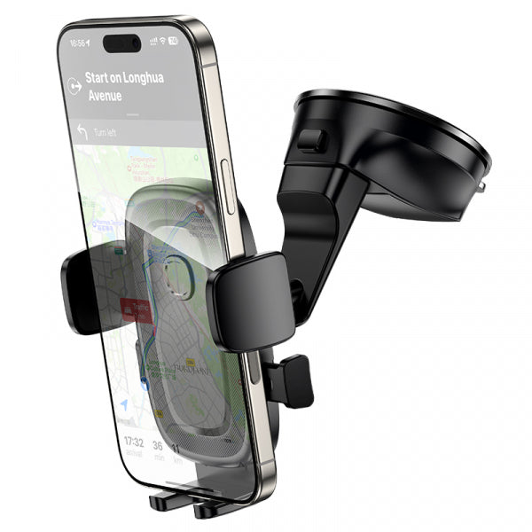 Borofone Car Holder BH132 Follower, 4.5inch - 7inch, Black