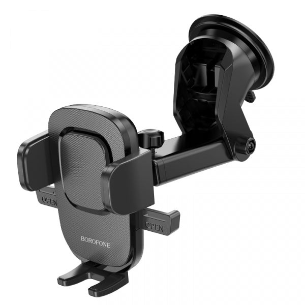 Borofone Car Holder BH60 Dainty, 4.5inch - 7inch, Black
