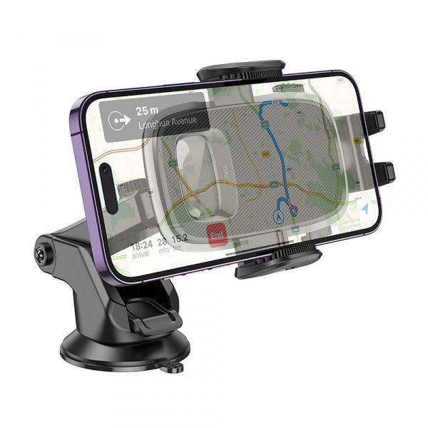 Hoco Car Holder Fair H15, 4.5inch - 7inch, Black