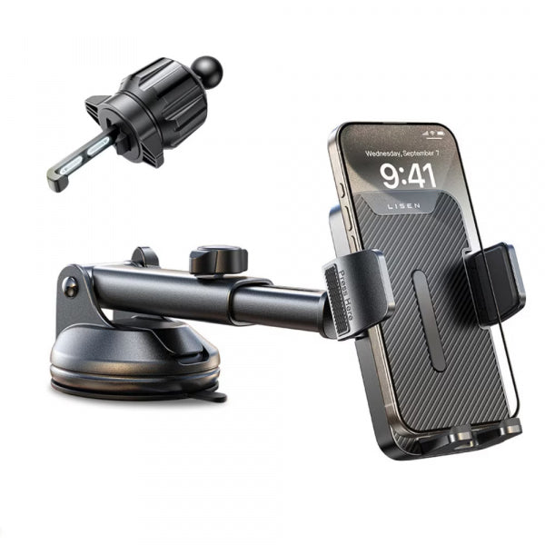 Lisen Car Holder 2E781, Universal, Black YL0424040008