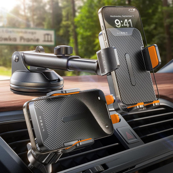Lisen Car Holder 2E781, Universal, Black YL0424040008