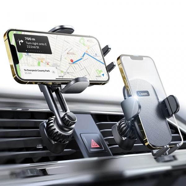Lisen Car Holder 4.7inch - 7.2inch, Black YL0222060011