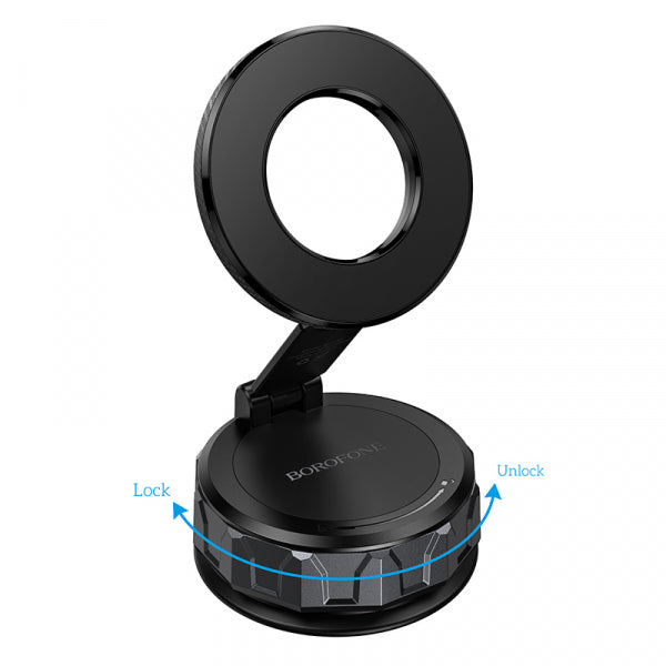 Borofone Magnetic Car Holder BH140 Gloria, 4.5inch - 7inch, Black