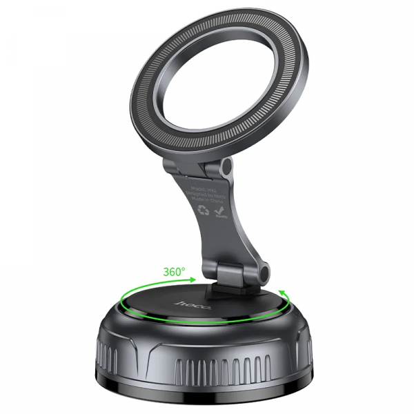 Hoco Magnetic Car Holder H92, Universal, Black