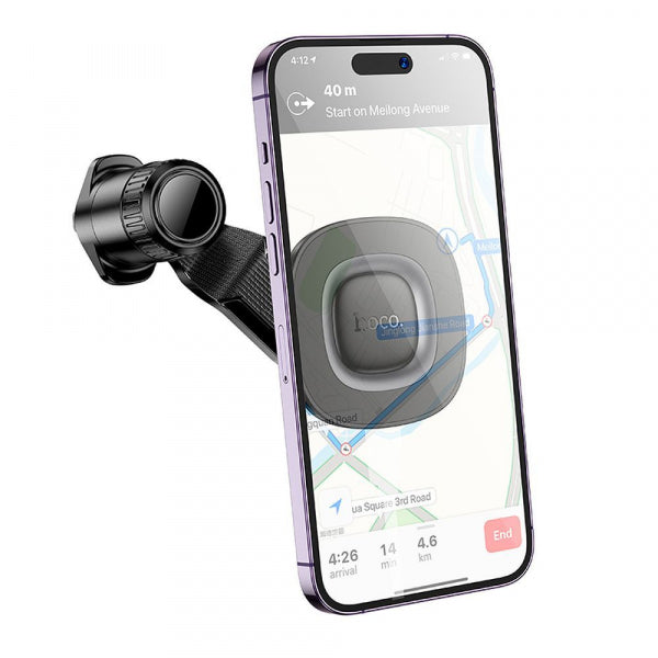 Hoco Magnetic Car Holder H74, Universal, Grey