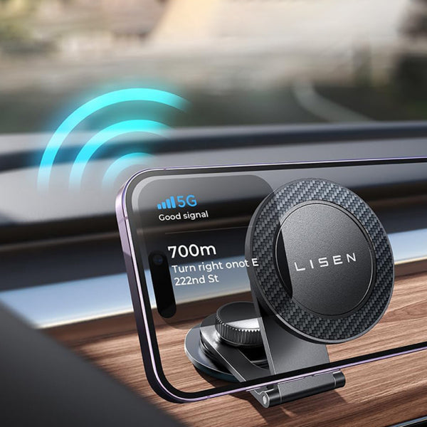 Lisen Magnetic Car Holder Universal, Black YL0223050002