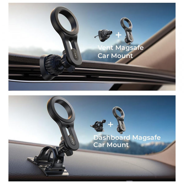 Lisen Magnetic Car Holder Universal, Black YL0224050011