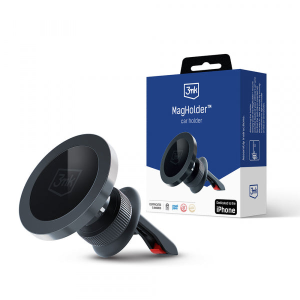 3MK Magnetic Car Holder MagHolder, Universal, Black