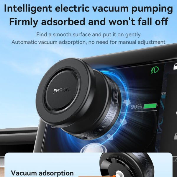 Yesido Magnetic Car Holder C224, Universal, Black