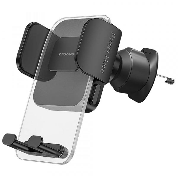 Proove Car Holder Crystal Clamp Plus Vent, 4.7inch - 6.9inch, Black CHCCP0000001