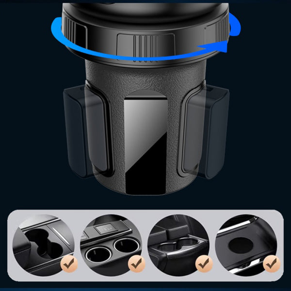 Yesido Water Cup Holder C180 3in1, Black