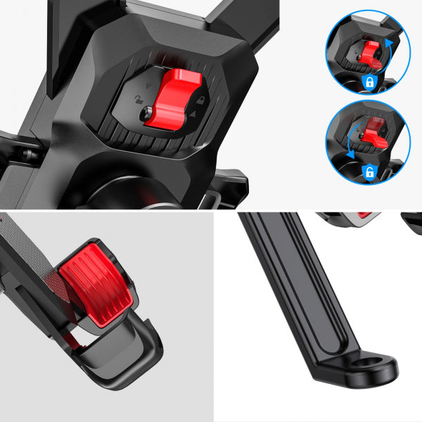 Joyroom Bike Holder JR-ZS288-m, 4.7inch - 7inch, Black