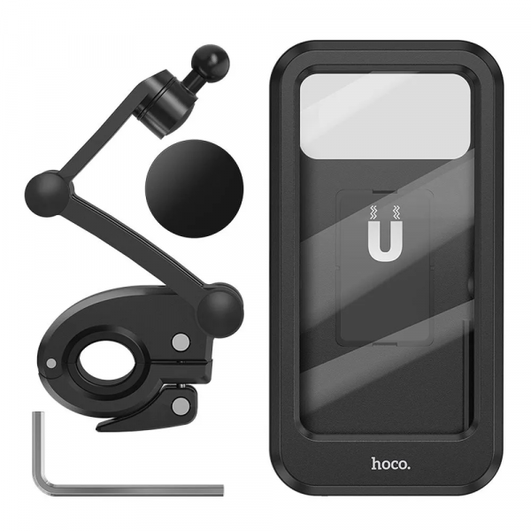 Hoco Bike Motorcycle Holder CA101, 4.5inch - 7inch, Black