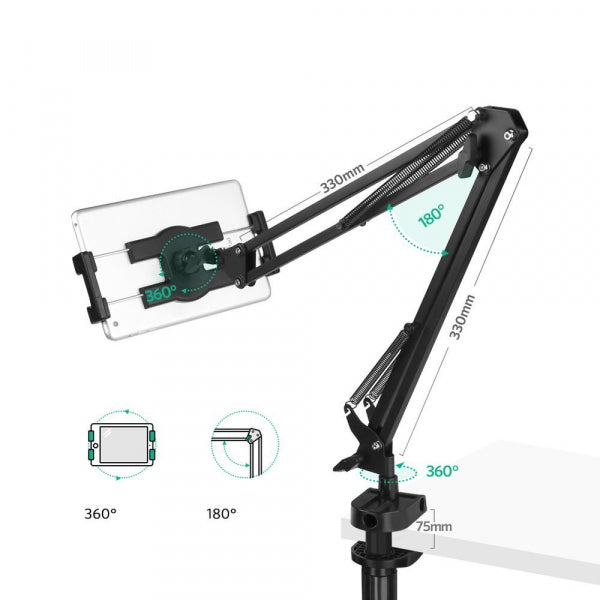Ugreen Stand for Phone / Tablet, Universal, Black