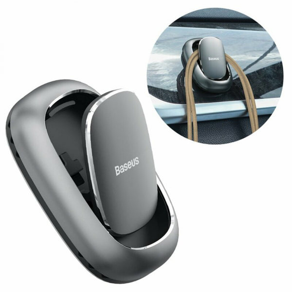 Baseus Car Hook Organizer Beetle, 2-Pack, Grey ACGGJK-0G