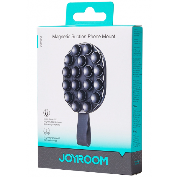 Joyroom Suction Cups Mount JR-ZS393-S, Universal, Black