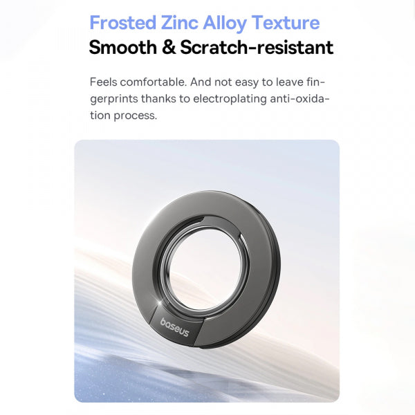 Baseus Magnetic Metal Ring MagPro 3, Universal, Black Z0004800