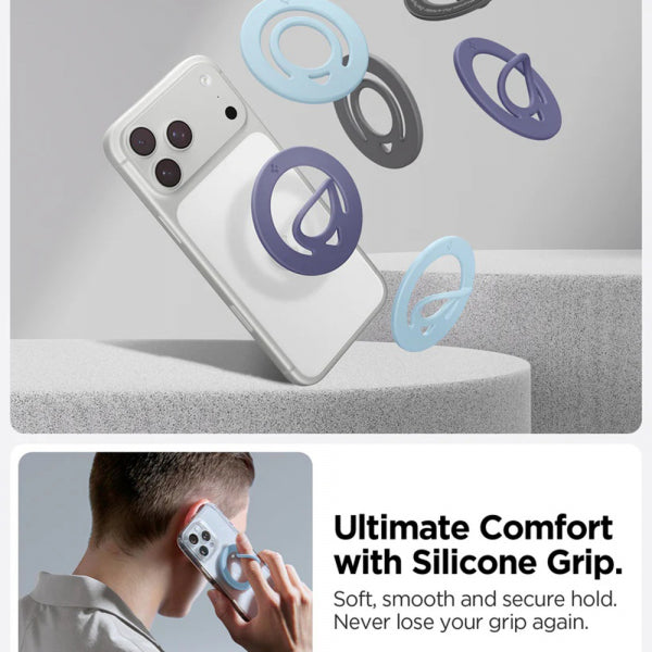 Spigen Magnetic Metal Ring Dual Pop, Universal, Purple AMP11369