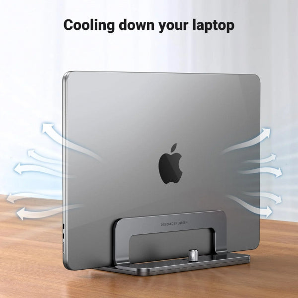 Ugreen Vertical Stand LP258 (20471) for Laptop with thickness 12mm - 26mm, Grey