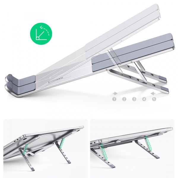 Ugreen Desktop Stand LP451 for max.17.3inch Laptop, Silver