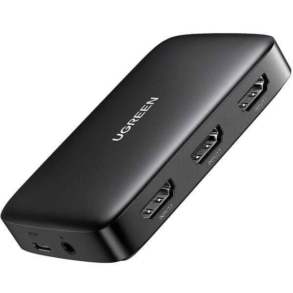 Ugreen HDMI Switch CM332, Black