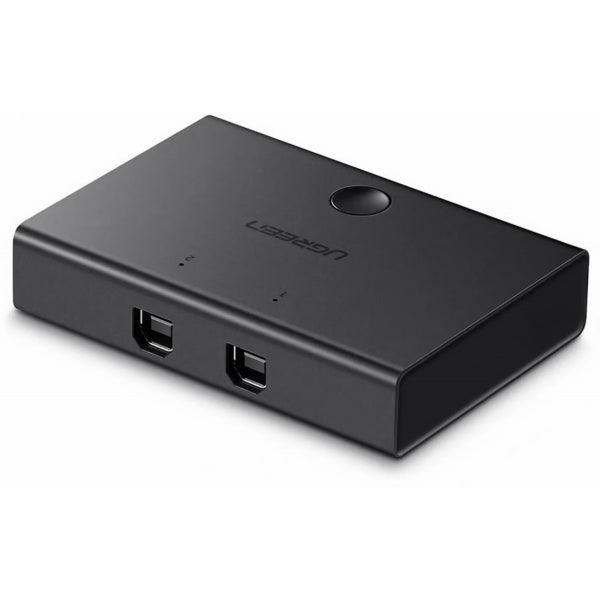 Ugreen USB Switch US158, 2 x USB-B, Black