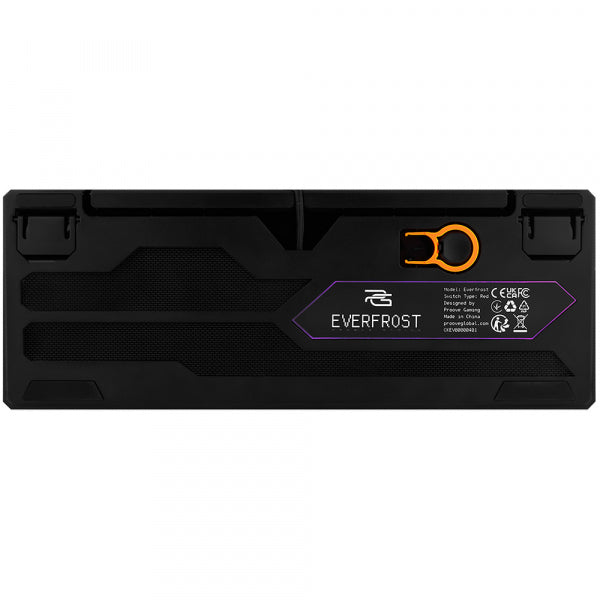 Proove Wired Gaming Keyboard Everfrost, RGB, 1.8m, Black CKEVEN00000401
