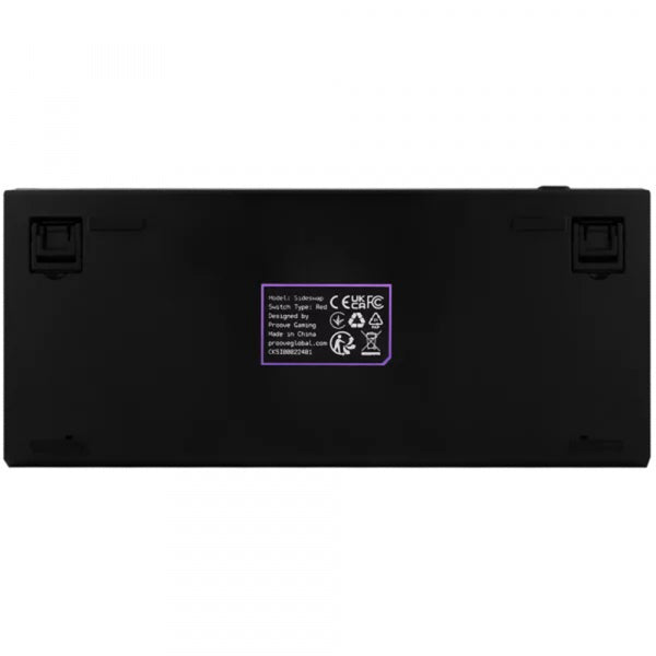 Proove Wired Gaming Keyboard Sideswap, RGB, 1.5m, Black CKSIEN00022401