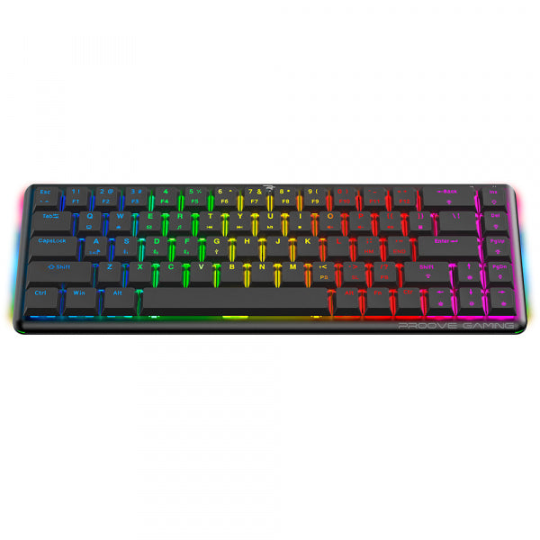Proove Wireless Gaming Keyboard AFK, RGB, BT / Wi-Fi / Wired, 1.5m, Black WKAFKEN22001