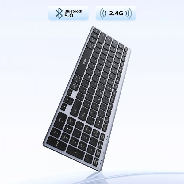 Ugreen Wireless Keyboard K552 (75163), BT / Wi-Fi, Black
