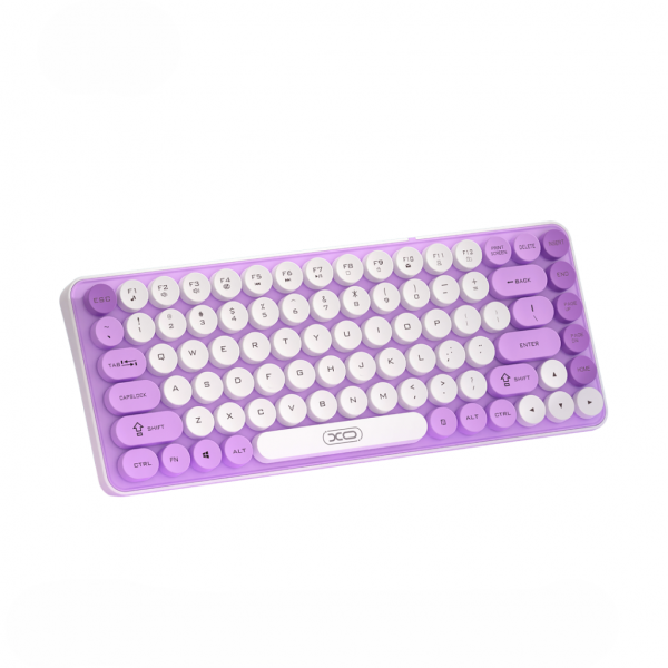 XO Design Wireless Keyboard KB-12, BT / Wi-Fi, Purple