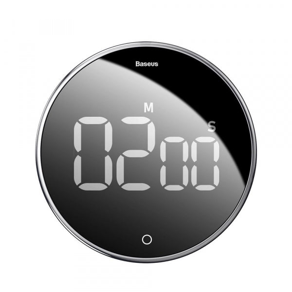 Baseus Digital Countdown Timer Heyo Rotation, Black ACDJS-01